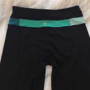 Lululemon flare black pants